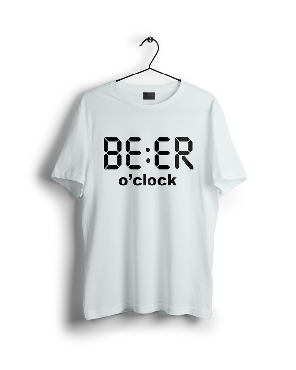 BEER'0 CLOCK Oversized T-shirt
