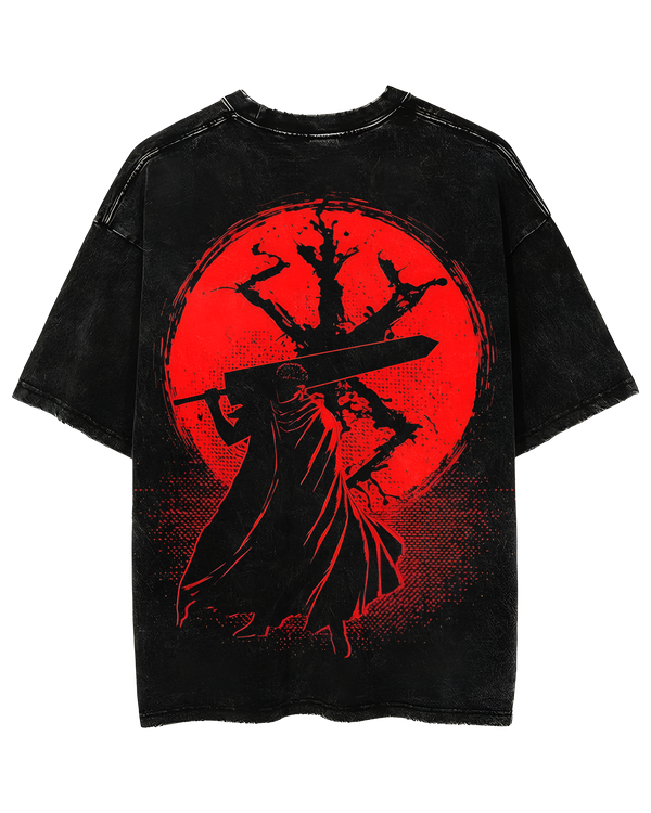 Berserk Acid Wash Oversized T-shirt
