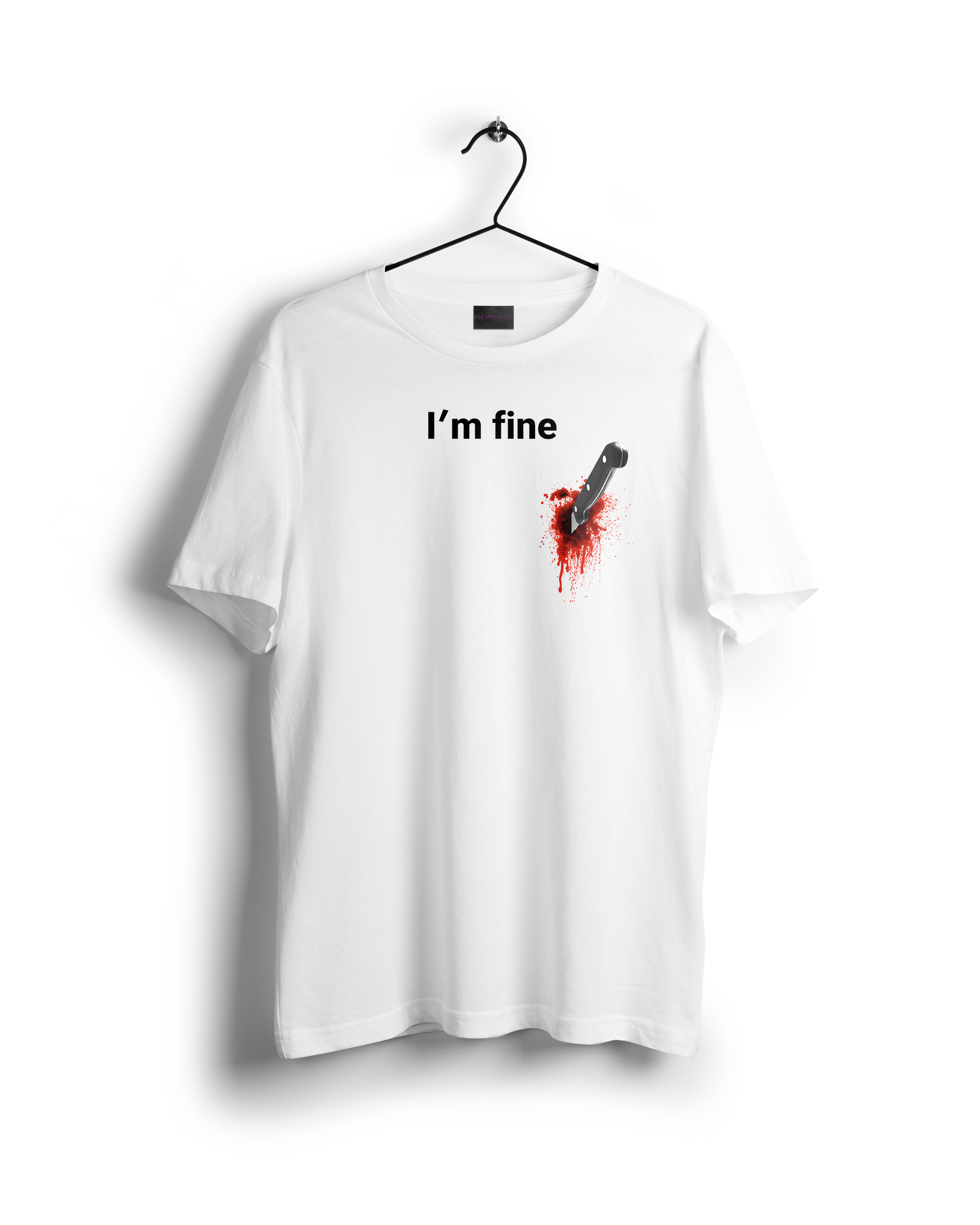 I'm Fine Knife T-shirt (On Sale)