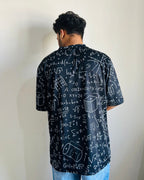 Nerdy Maths Equations Oversized T-shirt