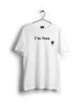 I'm Fine Oversized T-shirt (On Sale)