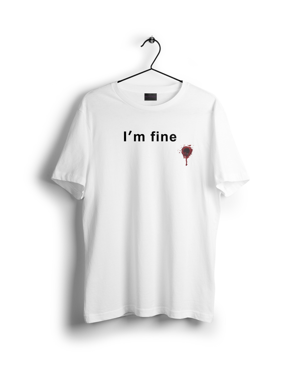 I'm Fine Oversized T-shirt (On Sale)