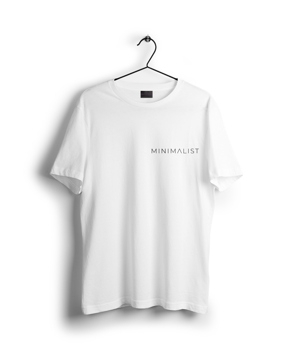 Minimalist Text Oversized T-shirt