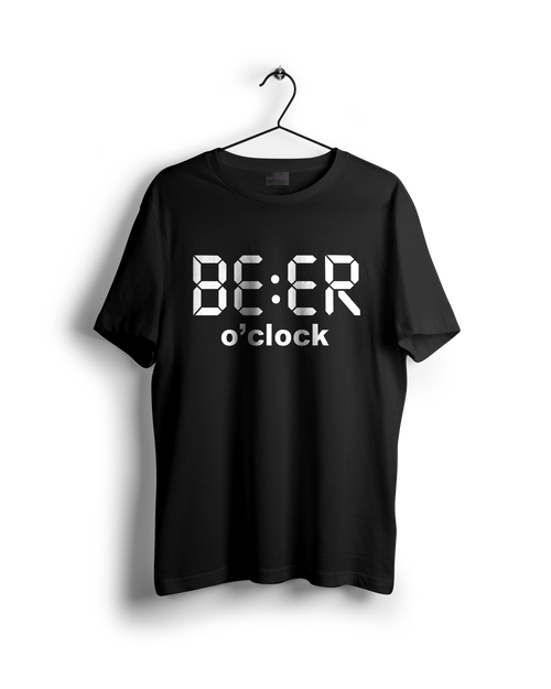 BEER'0 CLOCK Oversized T-shirt
