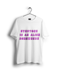 Everyone Is An Alien Somewhere Oversized T-shirt