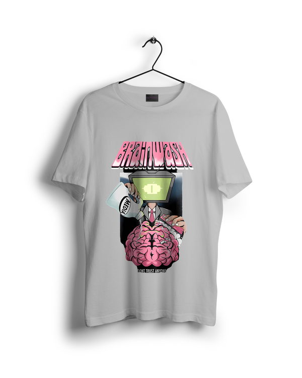 Brain Wash Printed Oversized T-shirt