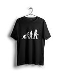 Human Evolution Oversized T-shirt