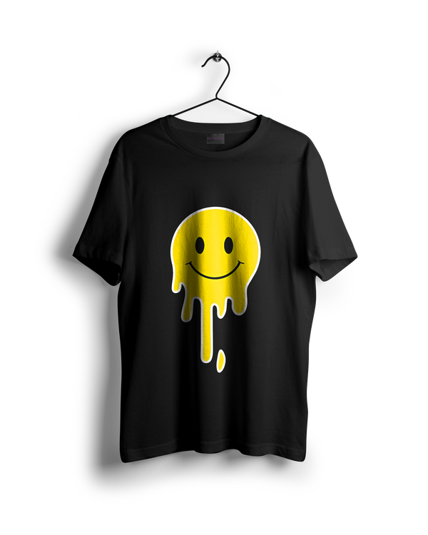 Melting Smily Emoji Oversized T-shirt