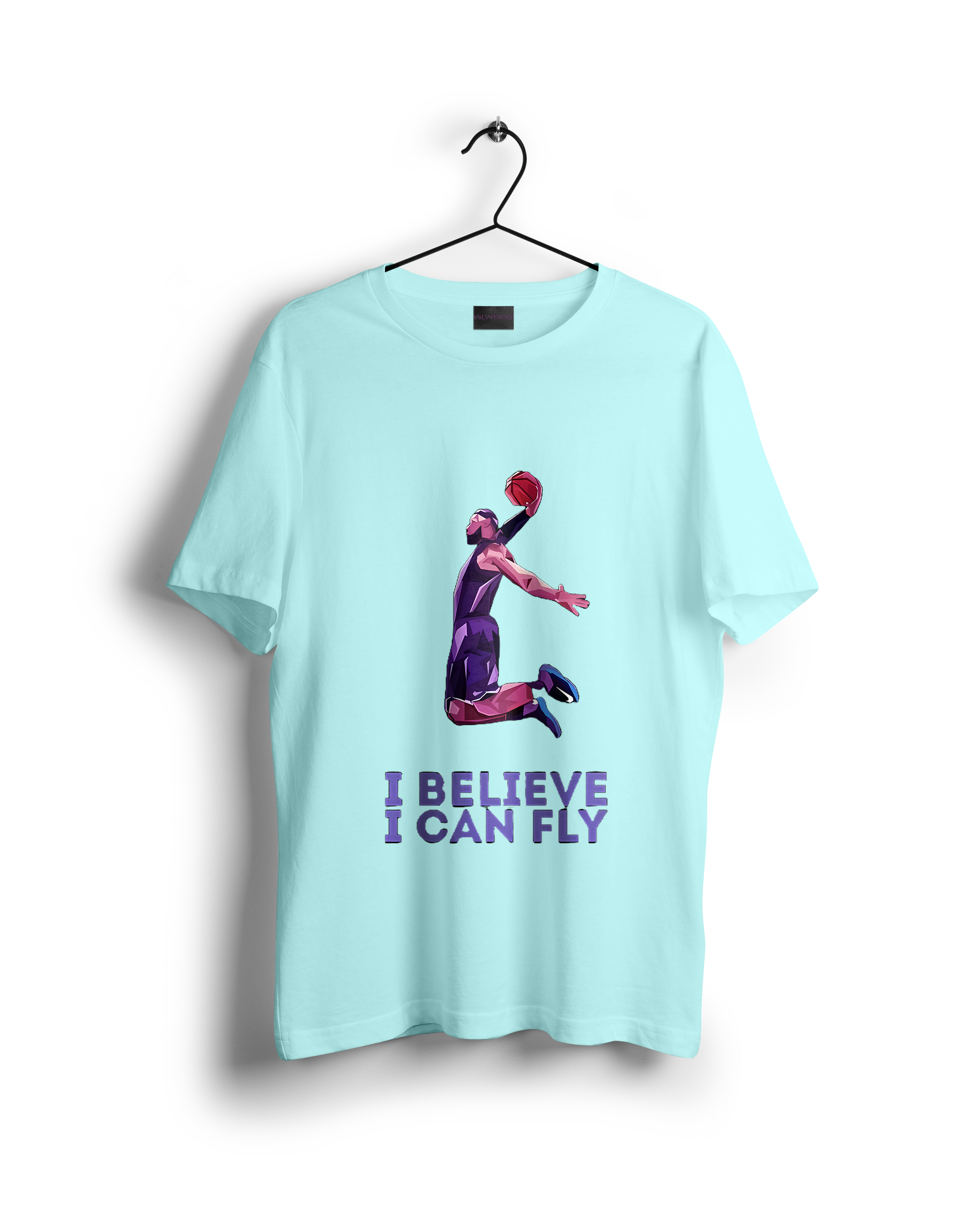 I Believe I Can Fly Basketball Love Oversized T-shirt